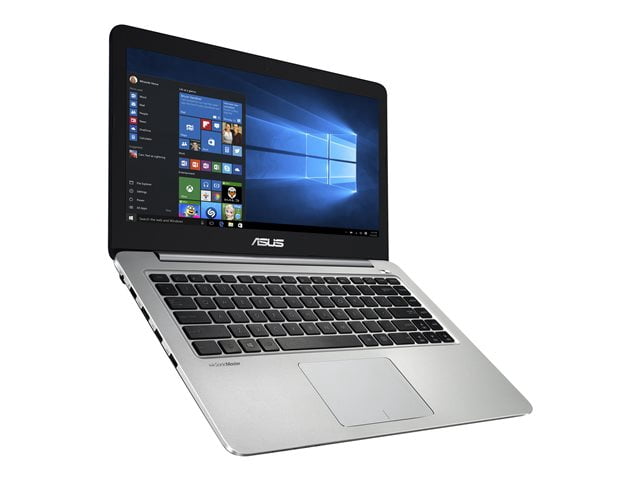 ASUS K401LB-WS71 - Intel Core i7 - 5500U / up to 3 GHz - Win 10 Home 64-bit - GF 940M - 8 GB RAM - 750 GB HDD - 14" 1920 x 1080 (Full HD) - Wi-Fi 5 - vertical hairline with metal, silver sand blasting on one-piece metal (top)