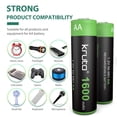thumbnail image 3 of Batería solar AA recargable 1600mAh 1.2V Ni-MH para exteriores, 3 of 7