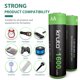thumbnail image 3 of Batería solar AA recargable 1600mAh 1.2V Ni-MH para exteriores, 3 of 7