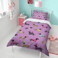 thumbnail image 4 of Colorful Funny Dachshund Duvet Cover and Pillowcase Set for Single Bedding, Bedroom Accessories for Kids Teens, 4 of 5
