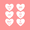 WHITE, variant on Vinyl Wall Art Decal - Candy Heart Set - 28" x 21" - Modern Cute Sticker Sweethearts Candies Design For Couples Home Friends Storefront Coffee Shop Valentine's Day Love Decor