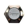 thumbnail image 5 of HQRP 12V LED Lighted Momentary Metal Push Button Air Horn Switch with Wire Connector + HQRP Coaster, 5 of 6