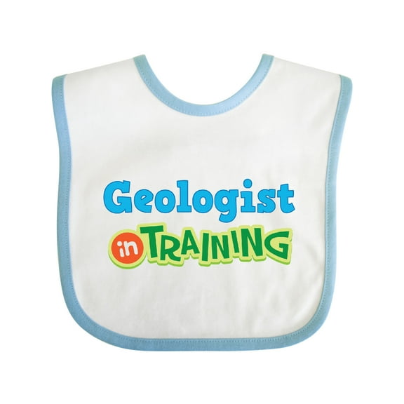 Inktastic Geologist in Training Boys or Girls Baby Bib