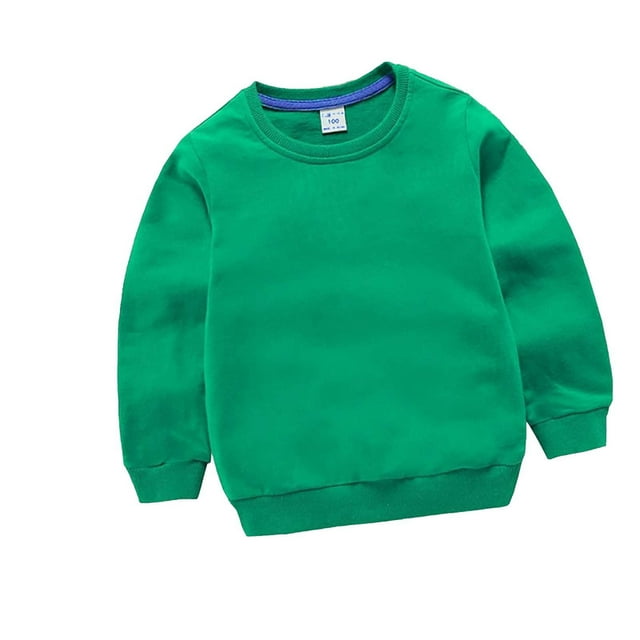 Chandails à Capuchon d'Hiver pour Enfants Garçons Filles Enfants Couleur Unie Chandail pour Enfants Chandail à Enfiler Manteau