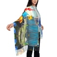 thumbnail image 4 of Saiise Pikmin Fall Winter Scarfs for Women,Fashion Women Scarf,Warm Soft Shawls and Wraps,Long Blanket Scarf, 4 of 7