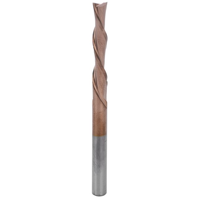 Fresa, cortador de doble filo, herramienta de corte de madera duradera, cortador de extremo CNC, diseño de próxima generación