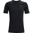 thumbnail image 4 of Camiseta Under Armour New Freedom negra XS para hombre, 4 of 5