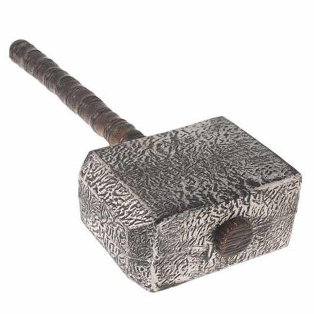 Thors Viking Costume Accessory Large 20.5" War Hammer