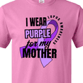 thumbnail image 4 of Inktastic I Wear Purple for My Mother Lupus Awareness T-Shirt, 4 of 5