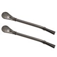 thumbnail image 1 of ENJOYW 2Pcs Straw Colander Filter Design Creative Smooth Brim Innovative Stirring Spoon for Beverage Straw Colander, 1 of 7