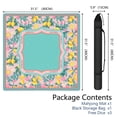 thumbnail image 2 of Green Mahjong Mat with Rules, 31.5*31.5in Anti Slip American Mahjong Mat for Table, Noise Reduction, Neoprene Mah jongg Mats with Carrying Bag & 3 Dices, Mahjong Supplies Gift, Board Tile Games Mats, 2 of 7