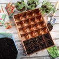 thumbnail image 5 of Kings County Tools Seed Starter Tray - Copper Metal Seedling Tray with 24 Tapered Plant Starter Pots, 5 of 6