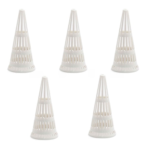 Cesta Hidropónica De 5 Uds., Maceta De Red De Plástico Para Plantas, Cesta De Cultivo De Plantas De Cono Tridimensional Para Sistema De Cultivo Hidropónico, Jardín Doméstico Inevent HA023343-00