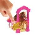 thumbnail image 3 of Disney Princess Belle & Philippe Small Doll & Horse Set with Stable Playset & Accessories, 3 of 6
