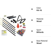 Billiard Depot Pool Table Premium Billiard Accessory Kit, 32 Pieces