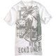 thumbnail image 1 of Ecko Unltd. Playera gráfica Big Ups Rhino con cuello en V para hombre, blanca, XX-Large, 1 of 1