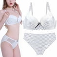 thumbnail image 2 of Levmjia Women Lace Bra Panty Set Underwire Full Coverage Solid Color Lingerie Sets With Adjustable Straps Daily Wear Dating Party Night Events, 2 of 9