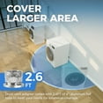 thumbnail image 4 of Magnetic Dryer Vent Coupling DV180 Airtight Seal Dryer Vent Connector Kit Easy to Clean Quick Connector Including a 2.6ft 4" Duct and two Clamps, Gray, 4 of 7