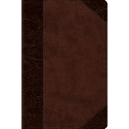 ESV Personal Reference Bible (Trutone, Brown/Walnut, Portfolio
