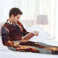 thumbnail image 6 of Picia Ferocious Dragon Fury Pattern Men’s Long-Sleeve Sleepwear Set - Soft 2-Piece Loungewear with Pockets, Comfy PJs for Relaxing Nights-Small, 6 of 7