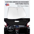 thumbnail image 2 of Protector Solar para Parabrisas Proadsy para Ford Fiesta 2017-2023, 2 of 9