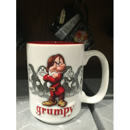 Disney Parks Ceramic Coffee Cup Mug Grumpy Poses New Disney Parks Ceramic Coffee Cup Mug Grumpy Poses New