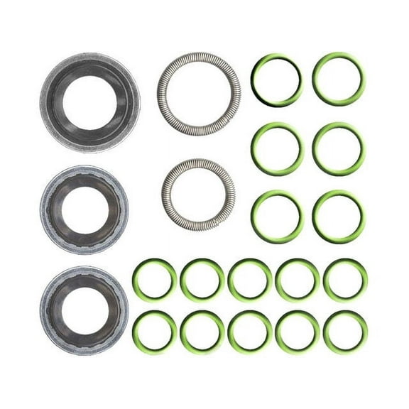 A/C System O-Ring and Gasket Kit - Compatible with 1994 - 2004 Dodge Ram 1500 1995 1996 1997 1998 1999 2000 2001 2002 2003