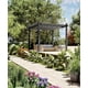 thumbnail image 3 of Qinaqin 10 x 13 Ft Aluminum Pergola Outdoor Metálico con Ajustable Canopy Reinforced Frame Shelter para Backyard Garden y de Profundidadck Gris, 3 of 7