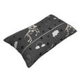 thumbnail image 3 of Disketp Pillow Covers Skeleton Unicorn Pattern Throw Pillow Case Cushion Covers,Cushion For Bedroom,Couch,Home-16"X24", 3 of 9
