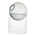 thumbnail image 1 of GUOOL Transparent Glass Hydroponic Vase Decor Flowerpot Terrarium Desk Vase Flower Pot Gray Tall, 1 of 9