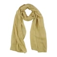 thumbnail image 1 of Verona Collection Womens Solid Hijab Scarf Wrap brnoverflw One Size, 1 of 1