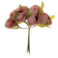thumbnail image 3 of 30 Piezas Artificiales DIY decoración para hogar Ramo es Artificiales brote Gloria Botón artificial de la camelia, 3 of 9