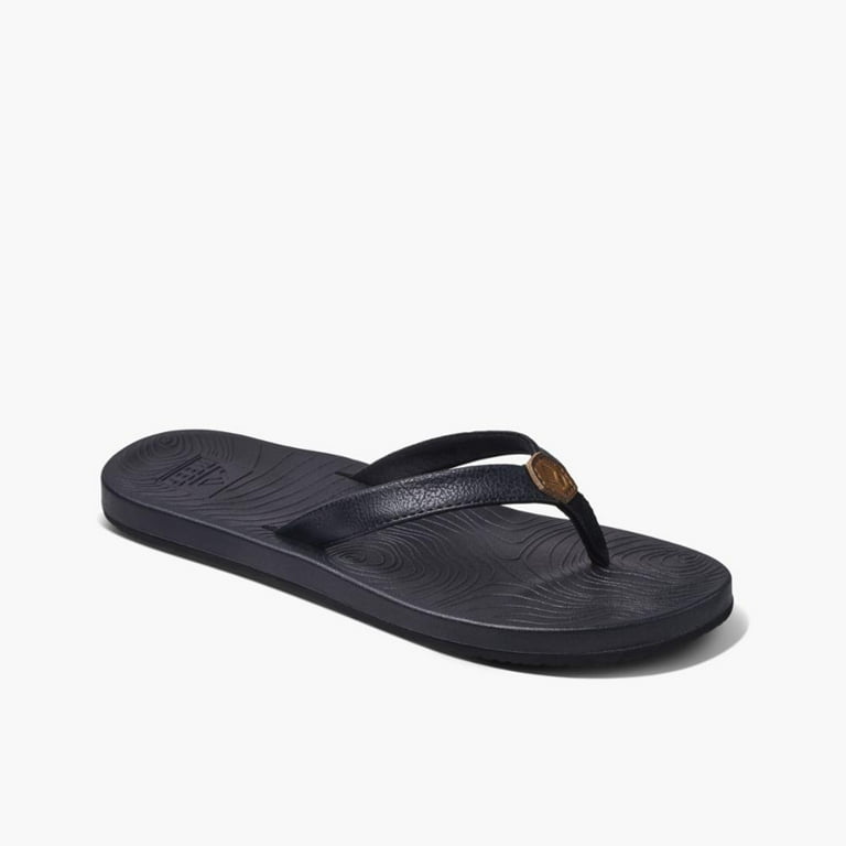 Reef Women's Sandals Zen Love, Black/Black, 11 - Walmart.com
