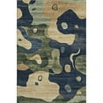 thumbnail image 2 of Addison Rugs Mayfield Premium Machine Washable Transitional Abstract Navy Rectangle Rug, 3' x 5', 2 of 6