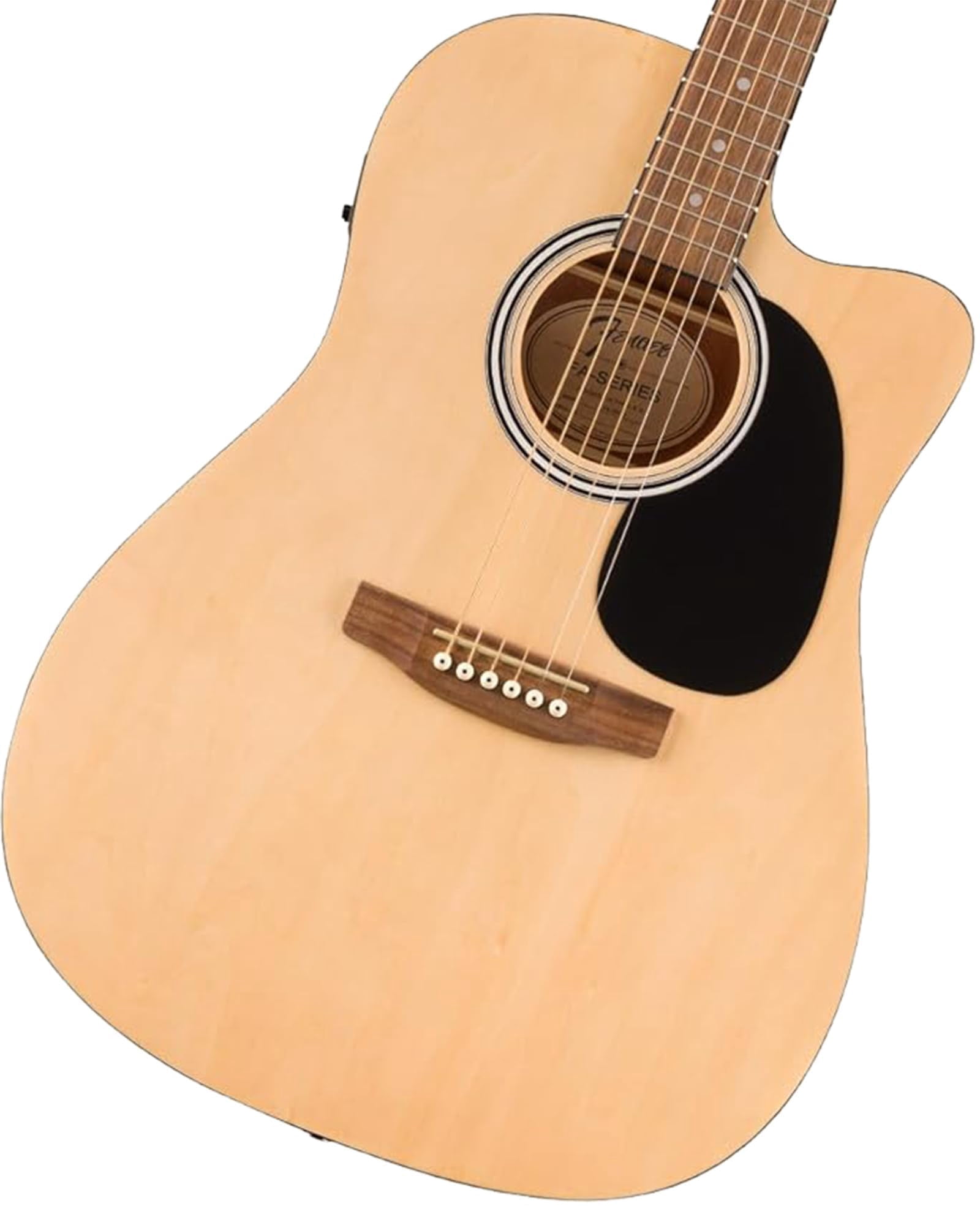 Fender FA Series Dreadnought Acoustic-Electric Guitar - Natural w/ Hard Case