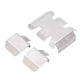 thumbnail image 1 of RC Chassis Armor Set Stainless Steel Anti-Rust Easy Installation Chassis Guard for MST CFX 1/10 RC Car Silver, 1 of 4