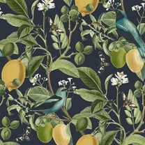 NEXT Fruit Tree Spring Midnight Wallpaper