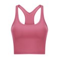 thumbnail image 1 of Chaleco de yoga de moda que combina con todo, con almohadilla para el pecho, ropa interior deportiva a prueba de golpes para entrenamiento desnudo y agradable para la piel para mujer, 1 of 6