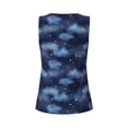 thumbnail image 5 of Lsque Starry Sky Printed Workout Tank Tops for Women, Athletic Sports Tank Tops, Compression Sleeveless Dry Fit Shirts,Sleeveless Yoga Shirt-XX-Large, 5 of 9