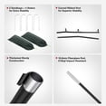 thumbnail image 6 of WARMOUNTS 11*8 ft Volleyball Net w/ Ball Return Collection, 2 in 1 Volleyball Training Equipment Adjustable Height, Volleyball Net for Backyard Hitting Serving Passing, 6 of 9
