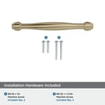 thumbnail image 4 of Amerock Enlivity 5-1/16 inch (128mm) Center-to-Center Golden Champagne Cabinet Pull, 4 of 5