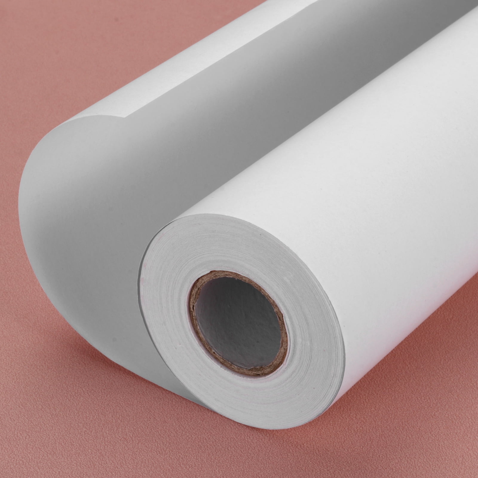 Uxcell 16 Feet x 17 Inch Art Easel Paper Roll，2 Pcs Wrapping Paper Art Craft, White