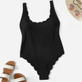 thumbnail image 2 of Womens New Solid Color Swimsuit Sexy Thin Swimsuit, 2 of 4