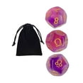 thumbnail image 2 of 3Pcs Acrylic Astrological Dice Constellation Dice for Astrology Constellation gifts Style G, 2 of 9