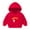 Red#3, variant on Utoimkio Toddler Kid Boy Girls Long Sleeve Hooded Sweatshirts Cute Print Pullover Top Fall Blouses for Kids