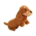 thumbnail image 4 of Muñeco de peluche suave para perro, juguete decorativo de peluche para perro, juguete de peluche tierno y acurrucable, animal de peluche de cachorro Marrón, 4 of 8