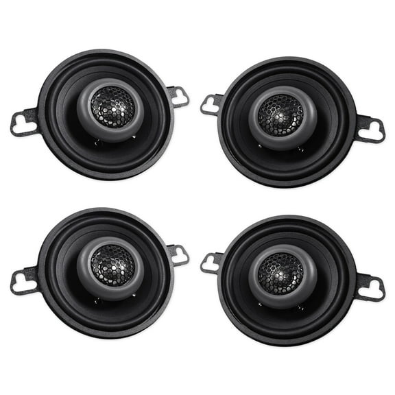 (4) MB QUART FKB108 3.5" 140 Watt Car Audio Coaxial Speakers