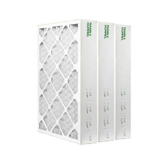 Pamlico Air 16x24x4 MERV 8 Pleated AC Furnace Air Filters. 3 Pack. (Actual Size: 15.5 x 23.5 x 3.75 Inches)