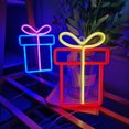 thumbnail image 4 of Musbetu LED Gift Box Neon Lights Vibrant Colors Easy to Use Create Atmosphere Christmas Day Decoration Colourful Lights, 4 of 7