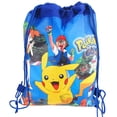 thumbnail image 4 of Bolsa de almacenamiento de Pokémon impermeable, varios colores disponibles, juguetes de Pikachu, bolsas con cordón, decoración de fiesta, regalo de cumpleaños y Navidad para niños, 4 of 5